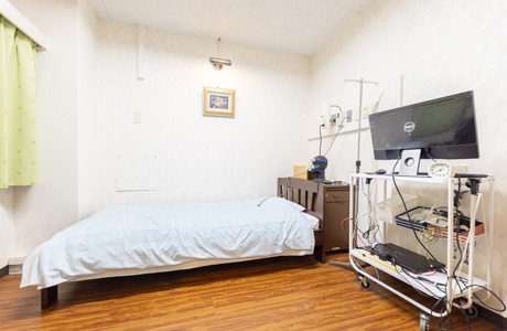 睡眠ポリグラフィー検査室画像